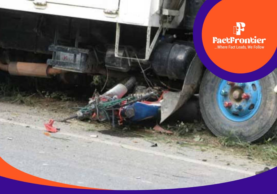 A TRUCK-BIKE ACCIDENT CLAIMED LIFE OF A SOLAR PANEL INSTALLATION ENGINEER AT IKOYI OSUN