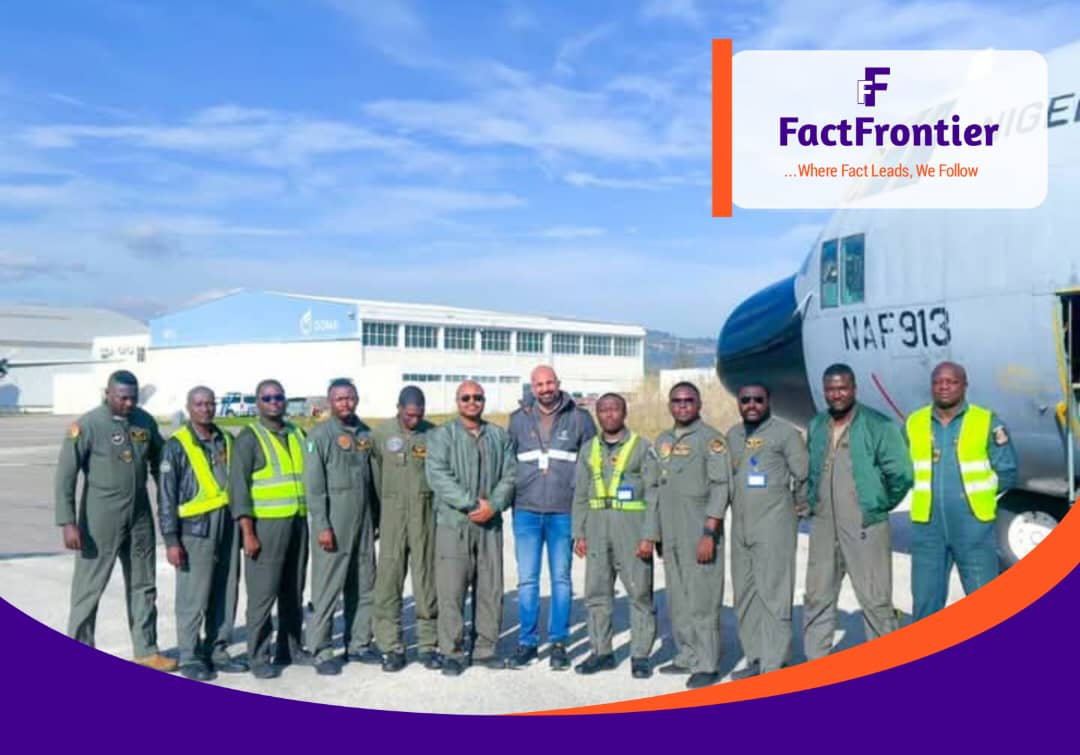 NIGERIAN AIR FORCE C-130 COMPLETES TURBULENT JOURNEY TO PORTUGAL
